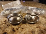 Satin Nickel 1-1/2" Oval Cabinet Knob PULLS/4 Amerock #BP26127-G10. Fixed Price $13.00.