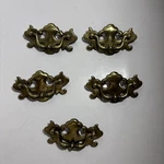 Vintage Keeler Brass Kbc 2 #N19564 Chippendale Batwing Drawer Handles Pulls. Fixed Price $22.22.