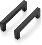 Ravinte 30 Pack 3-3/4 Inch Square Cabinet Handles Matte Black Kitchen Bathroom. Fixed Price $35.19.