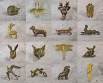 Animal Cabinet Drawer Knobs Handles Antique Bronze Bird Cupboard. Fixed Price $15.99.