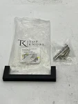 Top Knobs Nouveau Iii Collection Square Bar Pull 3-3/4" M1162, Flat Black. Fixed Price $17.99.