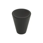 Dap 1" Diameter Conical Cabinet Knob Matte Black - Hardware For Kitchen & Bath. Fixed Price $12.33.