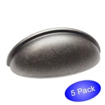 *5 Pack* Cosmas Cabinet Hardware Weathered Nickel Handle Cup Pulls #783WN. Fixed Price $12.05.