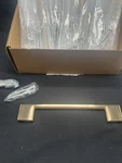Southern Hills Fine Cabinet Gold Hardware Drawer Handle 5 Inch Hole Set Of 10. Fixed Price $44.95.