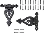 Adonai Hardware Alleluia Antique Cast Iron Vintage Heavy Duty Hinges (5.3" X 2. Fixed Price $27.93.