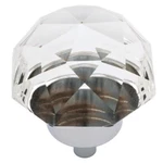 Liberty DC27548 1 5/8" Clear Faceted Glass & Chrome Cabinet Drawer Knob. Fixed Price $6.65.