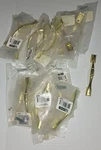 Cabinet Handles Lot Of 22 Brainerd P30090V 3-INCH Square Foot Pull Pol Brass. Fixed Price $13.99.