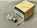 Baldwin 4354.360 Polished Chrome 1.19 Crystal Cone Cabinet Knob. Fixed Price $20.00.