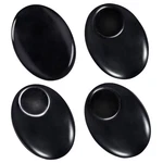 Sunyik Oval Polished Crystal Thumb Worry Stones, Pocket Palm Healing Fo.... Fixed Price $31.67.