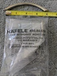 Drawer Pull, 96 Mm Stainless Steel Hafele 450.80.669. Set Of Pulls.. Fixed Price $10.00.