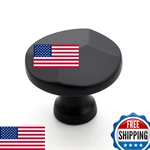 Ravinte 25-PACK Matte Black Round Cabinet Knobs Zinc Single Hole Drawer Pulls. Fixed Price $69.32.