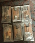 12 Liberty Hardware Copper Forged Hinges H09050CAC 6 Pairs. Fixed Price $19.99.