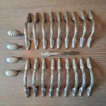 19 Amerock Natural Elegance BP1334 Satin Nickel 3"CENTERS & BP1338 1.5" Knobs. Fixed Price $65.00.
