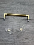 Baldwin 4432044BIN Gramercy 6" Center To Handle Cabinet Pull Satin Brass. Fixed Price $31.49.