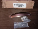 Signature Hardware Edvard Solid Brass Curved Cup Pull - Oil Rubbed Bronze. Fixed Price $12.35.