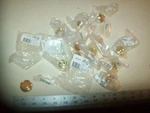 11 New Old Stock Amerock Cabinet Pulls Handles #265OPB Brass Finish & Wood. Fixed Price $16.99.
