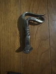 Forged Wrought Iron Bottle Opener Handmade Blacksmith Art Scroll Design 6X4. Fixed Price $20.99.