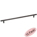 *10 Pack* Cosmas Cabinet Hardware Oil Rubbed Bronze Euro Bar Pull #305-224ORB. Fixed Price $42.79.