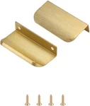Pack Satanga Finger Edge Pulls For Cabinet Handles SA9104-80 2-1/2'' Inch. Fixed Price $14.17.