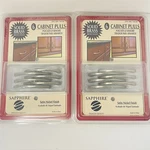 2 Sets Sapphire Solid Brass Cabinet Pulls 6 Pack Satin Nickel 3.75 W/ Screws. Fixed Price $29.99.