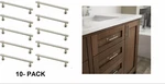 10-PACK Franklin Brass Francisco 5'' Brushed Nickel Cylindrical Bar Drawer Pulls. Fixed Price $24.99.