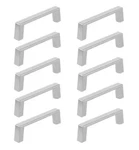 *10-PACK* Richelieu Eglinton 3 In. Brushed Nickel Modern Rectangular Bar Pull. Fixed Price $33.99.