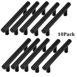 10PACK Black Kitchen Cabinet Pulls Stainless Steel Drawer Bar Knob Handles. Fixed Price $19.79.