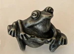 Belwith Hichory Cabinet Frog Pull Vibra Pewter Rain Forest 1.5" Wide TPA1511-VP. Fixed Price $14.95.