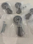 Liberty Hardware French Lace Drawer Pull / Drop Bail Brushed Satin Pewter. Fixed Price $5.00.