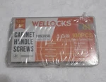 Wellocks Cabinet Pulls Knobs Screws M4 25-50MM 100 Pcs Assortment Machine Scr.... Fixed Price $17.00.