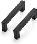 10 Pack 3-1/2 Inch Kitchen Square Cabinet Handles Matte Black Pulls Drawer. Fixed Price $46.42.