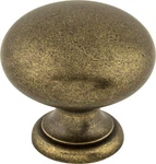 Top Knobs M287 Mushroom 1/4" German Bronze. Fixed Price $12.60.