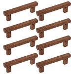 Semetall 8PCS Walnut Drawer PULLS,3.78" Hole Center Cabinet Pulls,wooden.... Fixed Price $30.48.