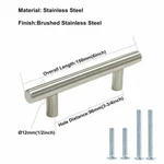 Brushed Nickel Cabinet Hardware Kitchen Pulls 13 Pack -homdiy HD201SN. Fixed Price $20.89.