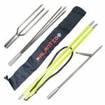 Spearfishing 5' Fiber Glass Travel 2PIECE Hawaiian Sling Pole 3 Tips Set. Fixed Price $92.49.