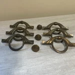 Lot Keeler Brass K-6961 Drawer Pulls 5" Handles Art Deco Mcm Vtg Scarce. Fixed Price $27.99.