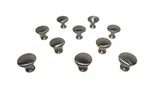 Lot Of 10 Mushroom Kitchen Bath Cabinet Sn Nickel 1-1/4 61692. Fixed Price $13.99.
