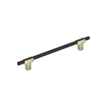 Amerock BP778192BBZMB Urbanite 7-9/16" C2C Golden/matte Black Cabinet Pull. Fixed Price $17.99.