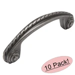 *10 Pack* Cosmas Cabinet Hardware Weathered Nickel Rope Handle Pulls #4114WN. Fixed Price $22.39.