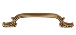 Alno A3650-6 Ornate Collection Solid Brass 6" Centers Handle In Polished Antique. Fixed Price $36.16.