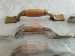Set Of 16 Amerock BP76240-OB Burnished Brass 3"CC Cabinet Draw Pull Oak Center. Fixed Price $22.95.