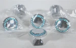 Wisdom Stone Isabel 4211CH-OB 1/4 Polished Chrome Ocean Blue Cabinet Knobs New. Fixed Price $49.95.