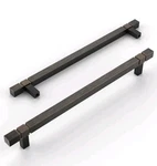 Amerdeco 10 Pack Oil Rubbed Bronze Kitchen Cabinet Pulls 7-1/2 Inch Hole Centers. Fixed Price $45.47.