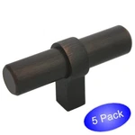 *5 Pack* Cosmas Cabinet Hardware Oil Rubbed Bronze Knobs #181ORB. Fixed Price $12.65.