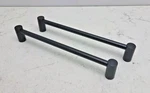 Alno G715-8-MB Contemporary Urban Industrial 8" Door Pulls Shower Handles. Fixed Price $32.98.