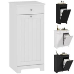 Homcom Tilt Out Laundry Hamper, Cabinet With Drawer. Fixed Price $92.99.