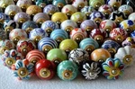 20 Pc Ceramic Cabinet Knobs Pulls Painted Drawer Door Handles Color. Fixed Price $48.15.