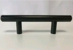 8-PACK Gliderite Solid Steel Oil Rubbed Bronze Pull Bar, 4 7/8", 1/2 Center. Fixed Price $16.16.
