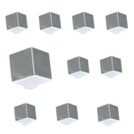 10 Pack Hickory P2160-CH Chrome 1/2" Cube Cabinet Knob Pulls Euro-contemporary. Fixed Price $56.96.