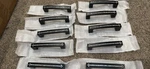 Lanc Black Crystal Cabinet Pulls 10 Pack. Fixed Price $50.00.
